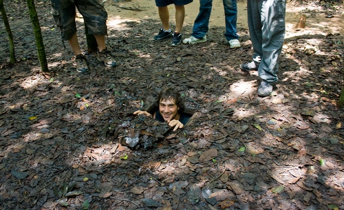 Cu Chi tunnels, Cao Dai temple tour 1 day